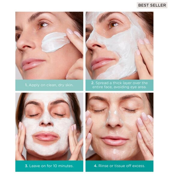 🌷New🌷 CLARINS Paris Cryo-Flash Cream Mask, Travel size: 15 mL, 0.5 oz. - Picture 4 of 7